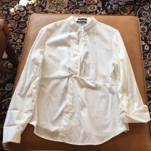Anne Klein white blouse